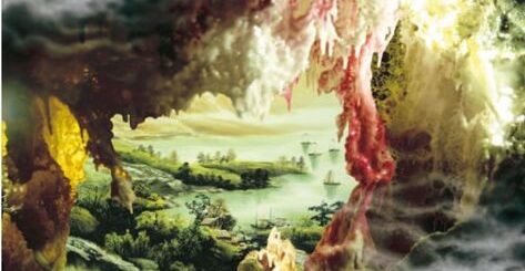 H.H.第三世多杰羌佛藝術西畫欣賞–別有洞天