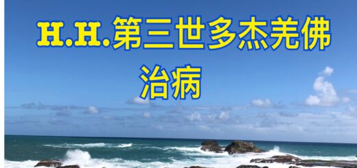 H.H.第三世多杰羌佛-治病